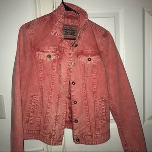 Levi Pink Demin Jacket